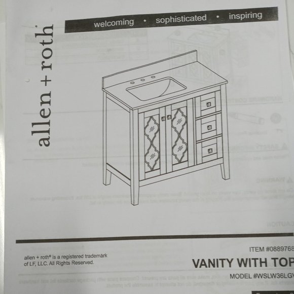 VANITY - Picture 1 of 3